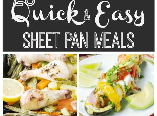 20 quick and easy sheet pan meal recipes