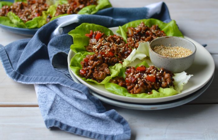 5 ingredient meals Hoisin Pork Lettuce Wraps easy weeknight recipes for families