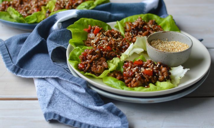 5 ingredient meals Hoisin Pork Lettuce Wraps easy weeknight recipes for families