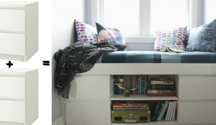 Ikea Hack How To Diy A Simple Built In Window Seat Savvymom