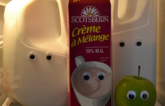 food with googly eyes