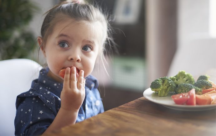 getting kids to actually eat
